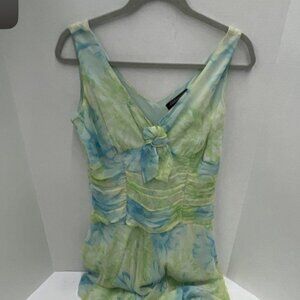 Vintage Silk Midi Dress